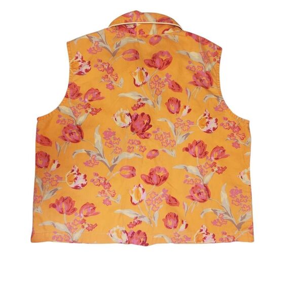 Pine Cone Hill 100% Cotton Floral Pajama Set Size M - Picture 4 of 5